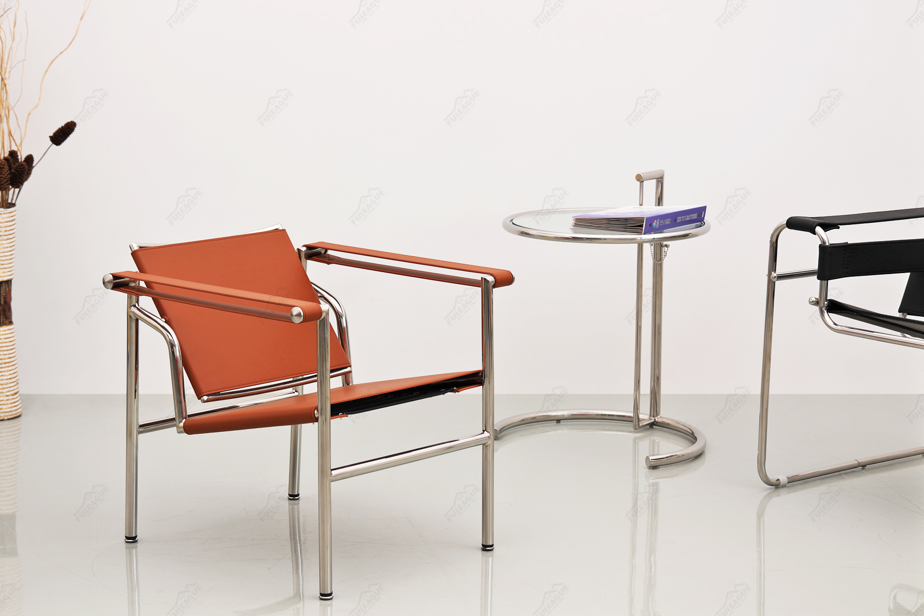 Le Corbusier LC1 Basculant Chair
