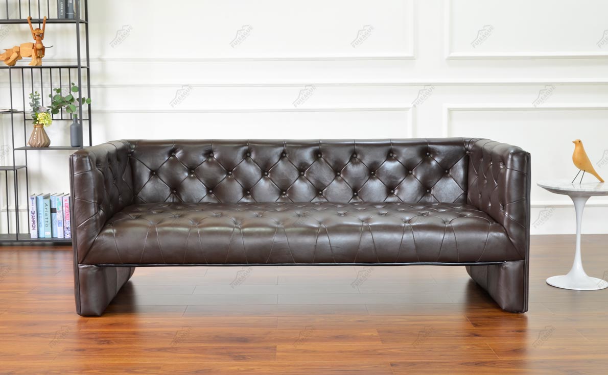 leather sofa