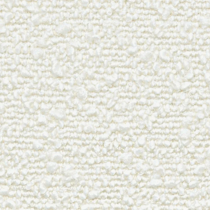 Boucle Fabric White BF01