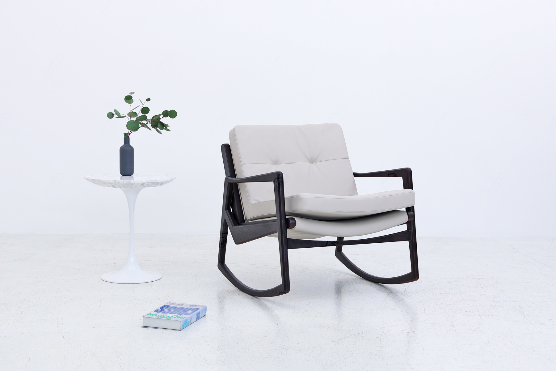 mid century modern rocking chair
