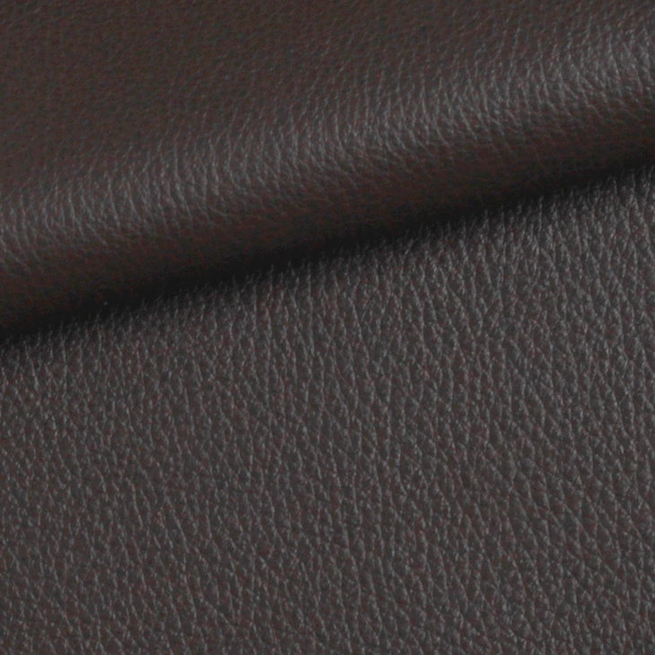semi-aniline leather chocolate