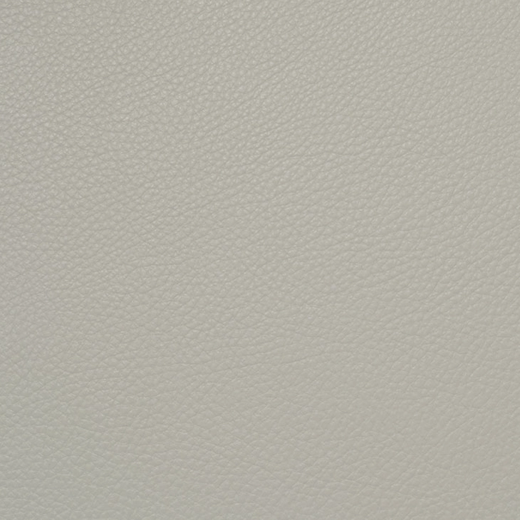 top grain leather light grey