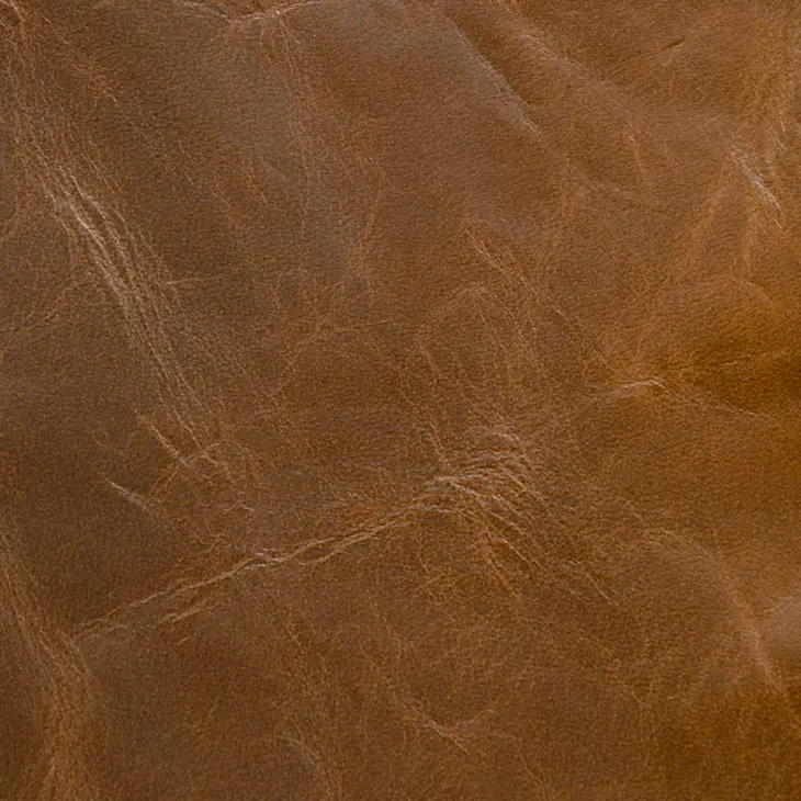 Vintage Waxed Leather Brown VW06