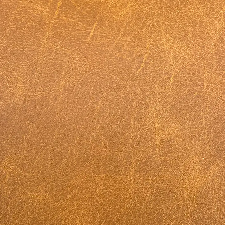 Vintage Waxed Leather Gold VW04